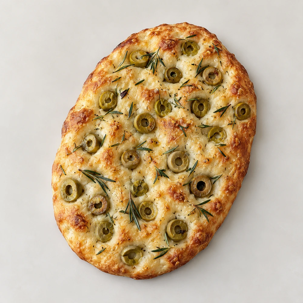 Olive flatbread